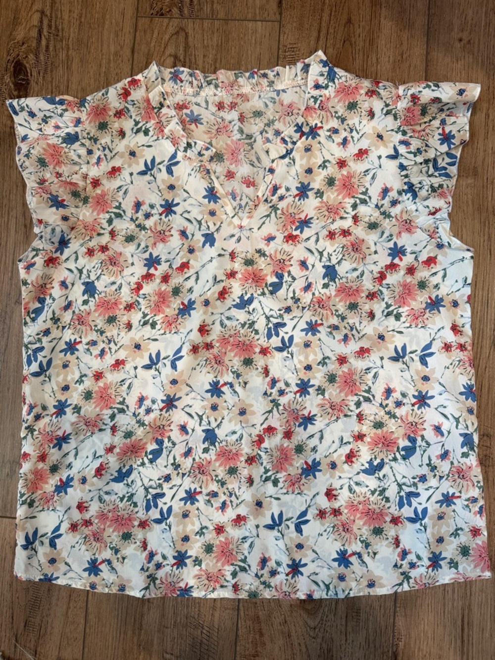 SHEIN floral top